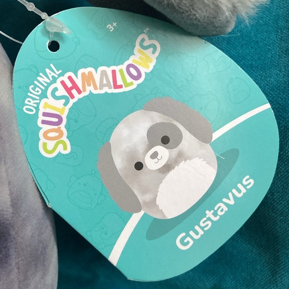 NWT Guatavus the dog gray white 8" Original Squishmallow - Picture 3 of 13